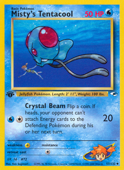 Misty's Tentacool (Gym Heroes 57)