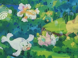 EP225 - Nidoran♀, Nidoran♂ et Tauros.png