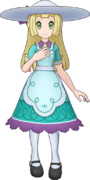 Le look spécial de Lilie dans Pokémon Masters EX.