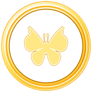 Médaille Collectionneur Papillon Or - GO.png