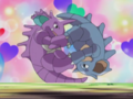 Nidoking et Nidoqueen