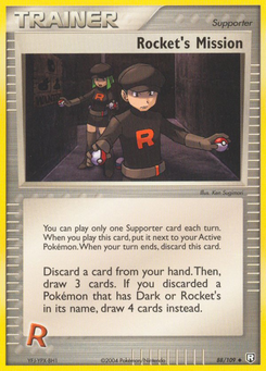 Rocket's Mission (EX Team Rocket Returns 88)