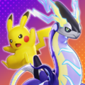 Icône du jeu pour l'ajout de Miraidon dans Pokémon UNITE en tant que Pokémon jouable.