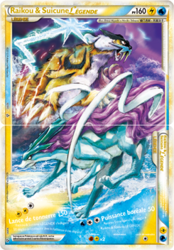 Raikou & Suicune LÉGENDE (HS Déchaînement 92-93)