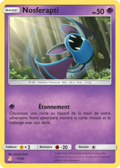 Nosferapti (Soleil et Lune Kit du Dresseur Raichu d'Alola 11)
