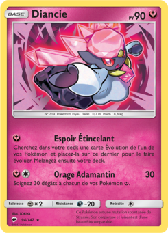 Diancie (Soleil et Lune Ombres Ardentes 94)