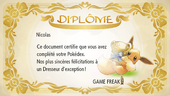 Pokédex de Kanto (capture d'écran LGE)