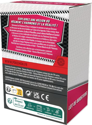 Lot de boosters Écarlate et Violet Flamme Blanche Verso.png