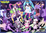 Chemical Street - Hatsune Miku (Poison) & Tag-Tag & Salarsen - Hatsune Miku (Normal) & Queulorior & Brouhabam & Spinda