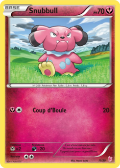 Snubbull (XY Kit du Dresseur Nymphali 11)