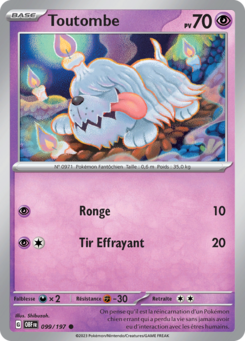 Toutombe (Écarlate et Violet Flammes Obsidiennes 099)