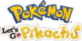 Logotype de Let's Go, Pikachu.