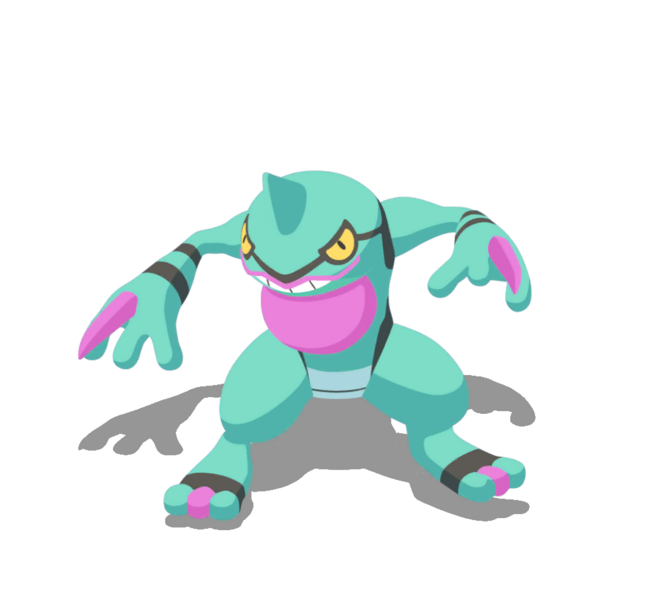 Fichier:Sprite 0454 ♀ chromatique Sleep.png