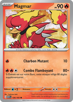 Magmar (Écarlate et Violet 151 126)