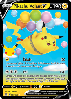 Pikachu Volant-V (Célébrations 006)