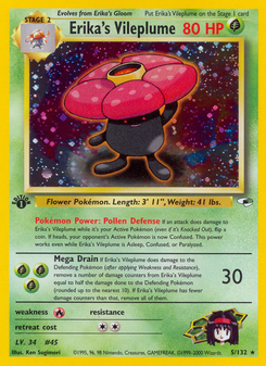 Erika's Vileplume (Gym Heroes 5)
