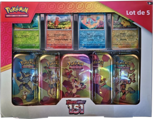 Lot de 5 Mini-boîte Écarlate et Violet 151 Miaouss.png