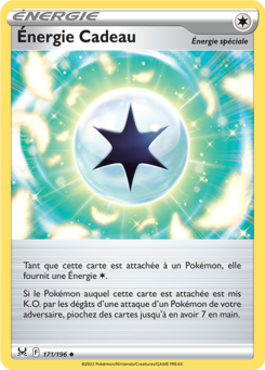 Énergie Cadeau (Épée et Bouclier Origine Perdue 171)