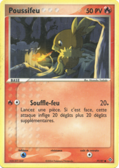 Poussifeu (EX Dragon 77)