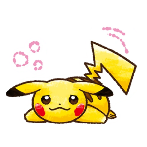 Sticker Pikachu couché - GO.png