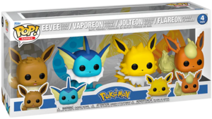 Boîte de 4 Funko POP Évoli Aquali Voltali Pyroli.png