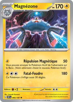 Magnézone (Écarlate et Violet Flammes Obsidiennes 065)