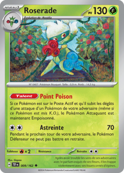 Roserade (Écarlate et Violet Forces Temporelles 009)