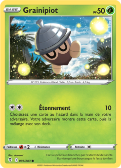 Grainipiot (Épée et Bouclier Évolution Céleste 005)