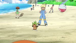 XY039 - Chacripan et Électrode d'un Dresseur.png