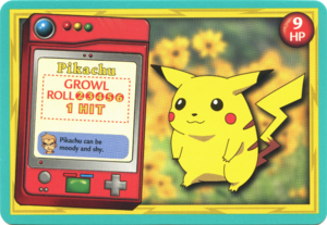 Pokémon Jr. - Carte Pikachu 1 recto.png
