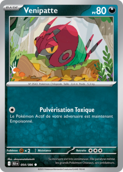 Venipatte (Écarlate et Violet Foudre Noire 054)