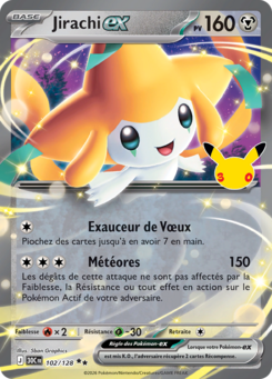 Jirachi-ex (30e Anniversaire 102)