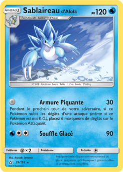 Sablaireau d'Alola (Soleil et Lune Ultra-Prisme 29)