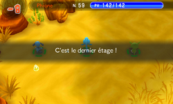 L'équipe arrive enfin au dernier étage…