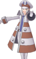 La tenue canonique de Chamsin dans Pokémon Masters EX.