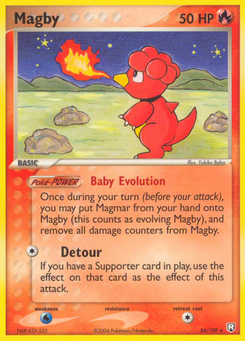 Magby (EX Team Rocket Returns 24)