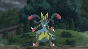 LH114 - Méga-Lucario transformé.png