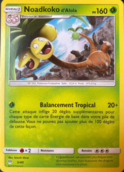 Noadkoko d'Alola (Collection McDonald's 2019 (France) 5)