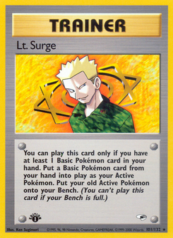 Lt. Surge (Gym Heroes 101)