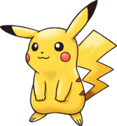 Artwork de Pokémon Donjon Mystère : Équipe de Secours Rouge et Bleue.