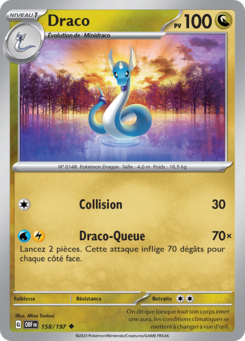 Draco (Écarlate et Violet Flammes Obsidiennes 158)