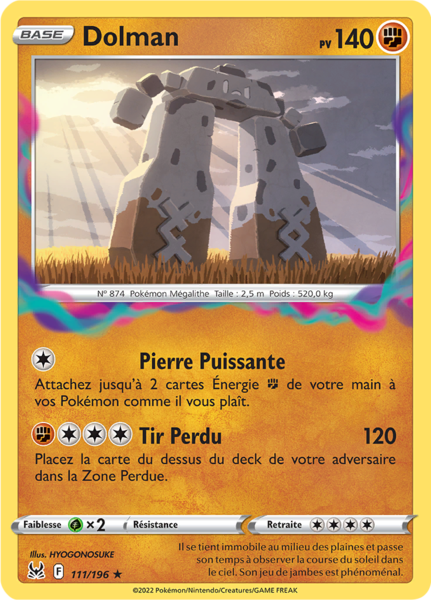 Fichier:Carte Épée et Bouclier Origine Perdue 111.png