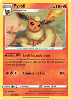 Pyroli (Épée et Bouclier Voltage Éclatant 026)