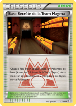Base Secrète de la Team Magma (Double Danger 32)