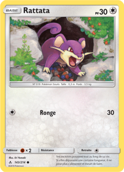 Rattata (Soleil et Lune Alliance Infaillible 143)