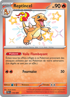 Reptincel (Écarlate et Violet Destinées de Paldea 110)