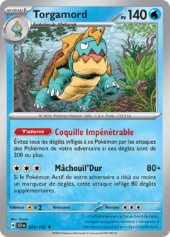Torgamord (Écarlate et Violet Couronne Stellaire 044)