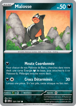 Malosse (Écarlate et Violet Flammes Obsidiennes 131)