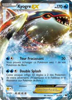 Kyogre-EX (Noir & Blanc Explorateurs Obscurs 26)