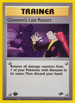 Giovanni's Last Resort (Gym Challenge 105)
